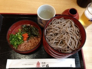 出雲割子（わりご）そばと冷やしぜんざい