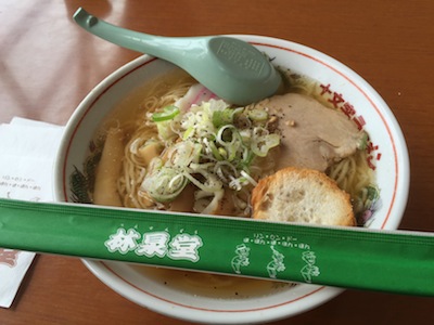 秋田の麺屋 林泉堂ラーメン