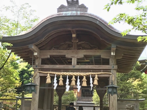 江島神社　奥津宮