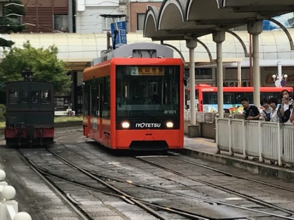 松山空港から松山市駅へ