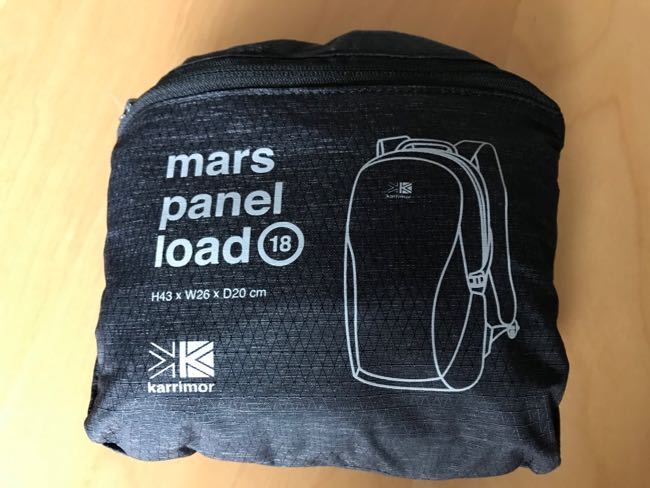 カリマーmars panel load 18